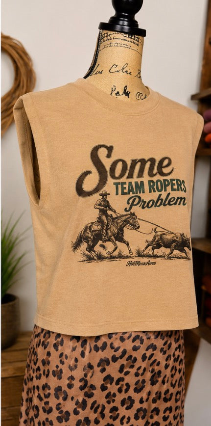 Some Team Ropers Problem Muscle Tank