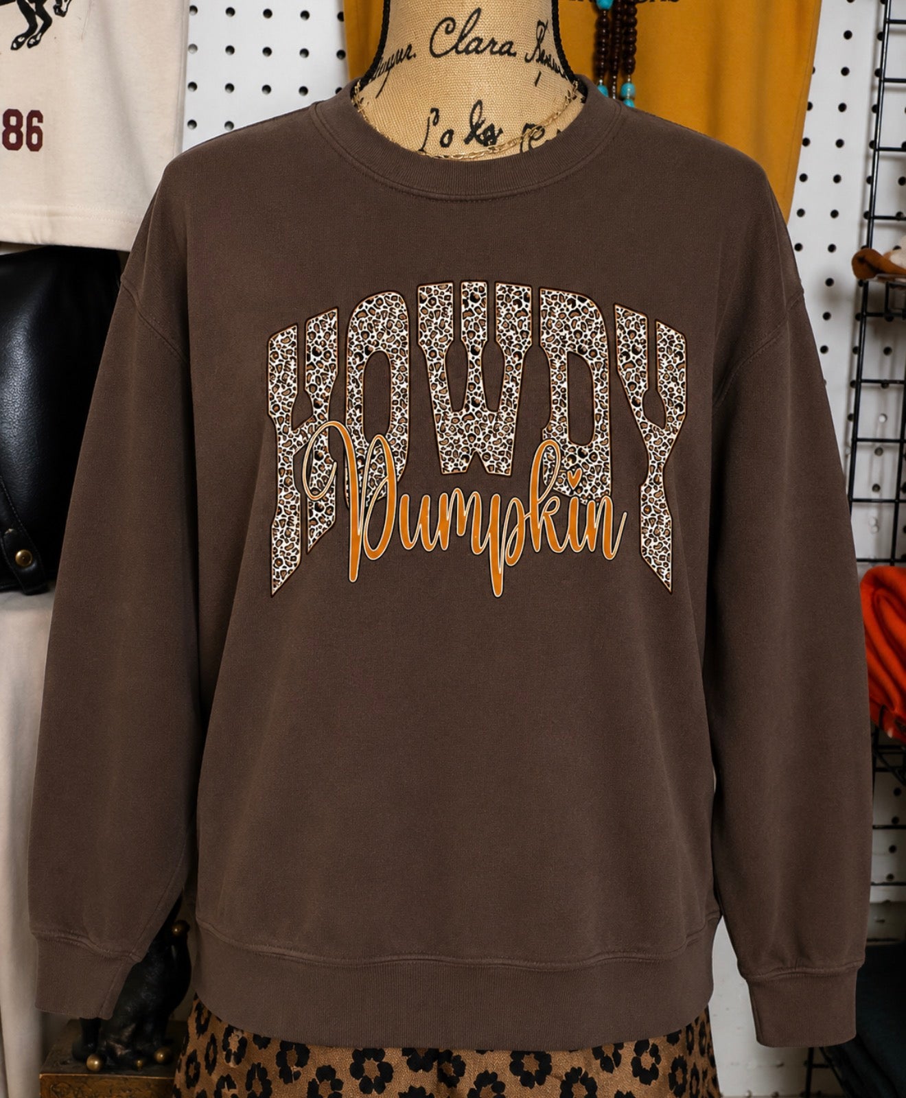 Howdy Pumpkin Sweater