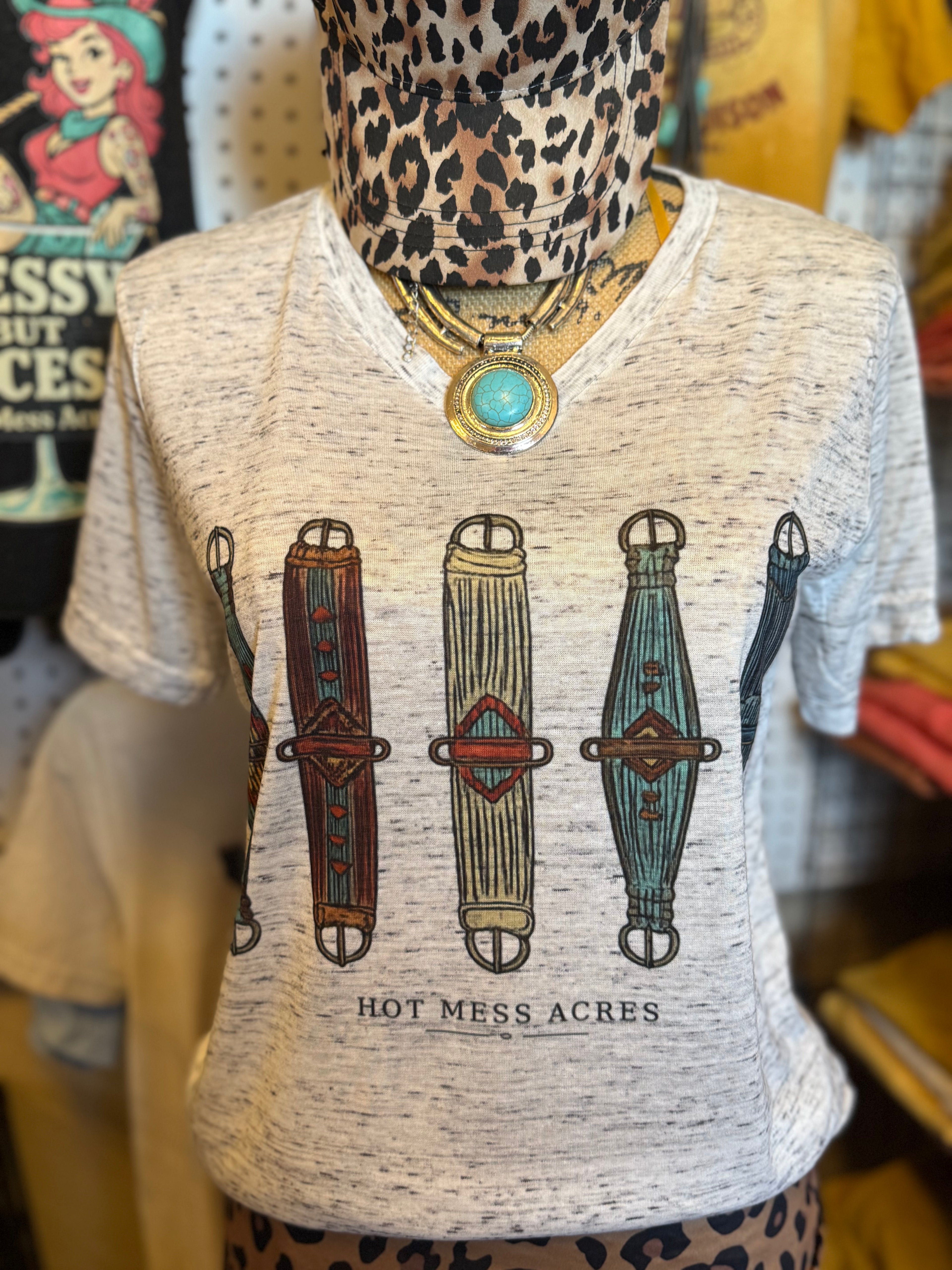 Painted Cinch Co on Jersey V-Neck