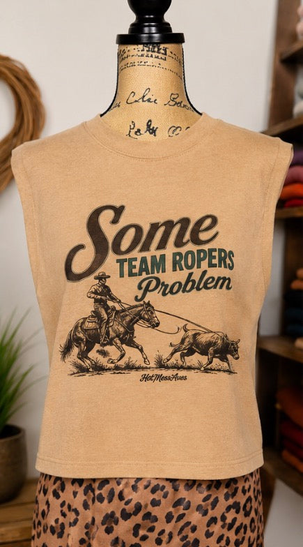 Some Team Ropers Problem Muscle Tank