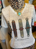 Painted Cinch Co on Jersey V-Neck