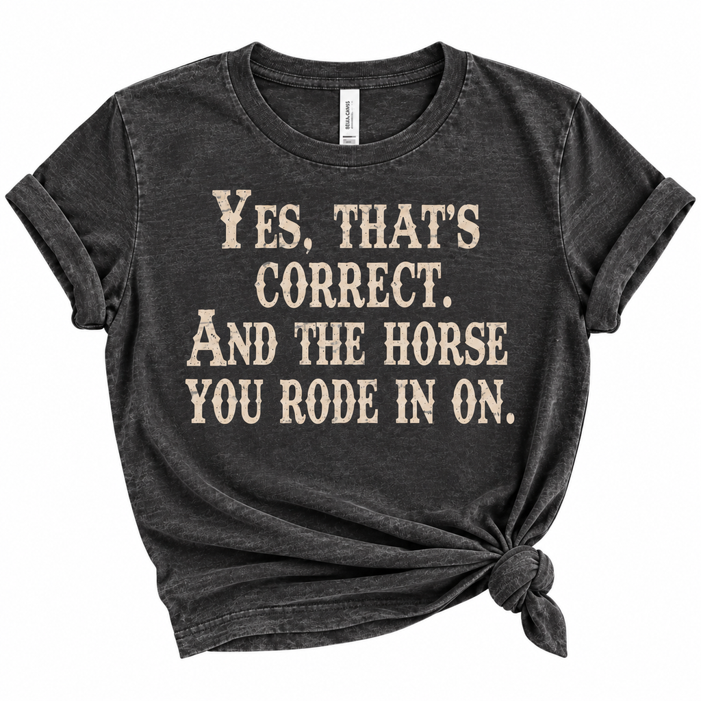 The Horse You Rode in On
